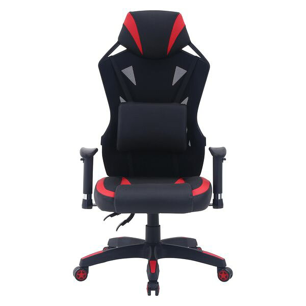 メッシュゲーミングチェア レイズ RD レッド (入数:1点)[09] [2]