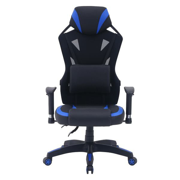 メッシュゲーミングチェア レイズ BL ブルー （入数：1点）[09]