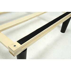 本家屋のポケットコイルマットレスベッド KMB-3108WH (約)幅95×奥行195×高さ46cm [23]｜アングル2