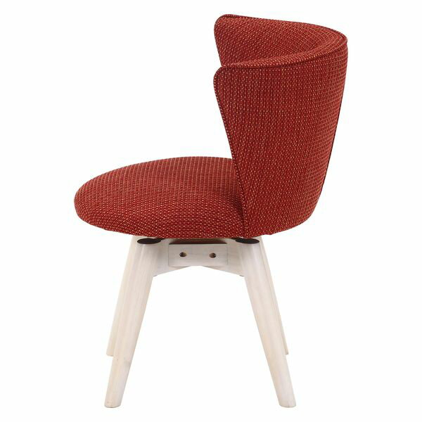 ダイニングチェア クラム ファブリック OR/WHW ホワイトウォッシュ (入数:1点)[09] [2]