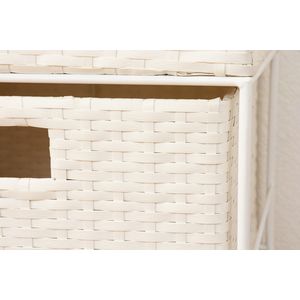 ランドリー (ホワイト) RAN-2410WH (約)幅30.5×奥行30.5×高さ85cm RAN-24シリーズ [23] [3]