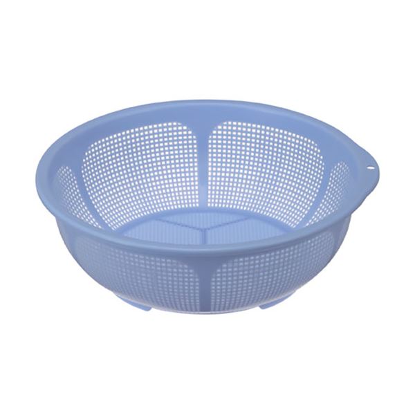 【5セット】 新輝合成 アシスト フラワーざる33型 ブルー MMT28671X5[21]