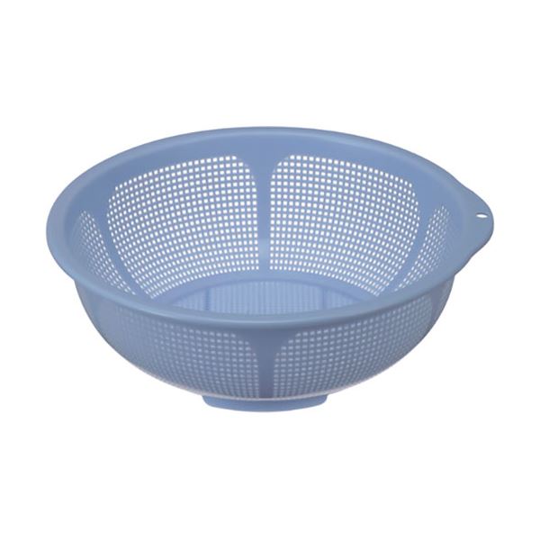 【5セット】 新輝合成 アシスト フラワーざる30型 ブルー MMT28695X5[21]