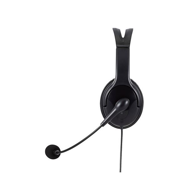 エレコム 両耳大型4極有線ヘッドセット HS-HP02STBK[21]
