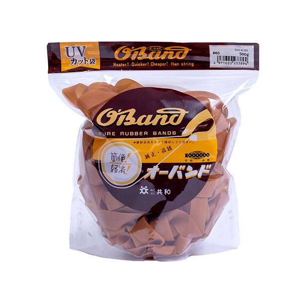 共和 オーバンド#60 内径152mm 500g入 透明袋 GSA-N-005 1袋[21]
