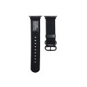 araree SOFT WOVEN STRAP for Apple Watch 49／45／44／42mm ブラック AR25012AW[21]