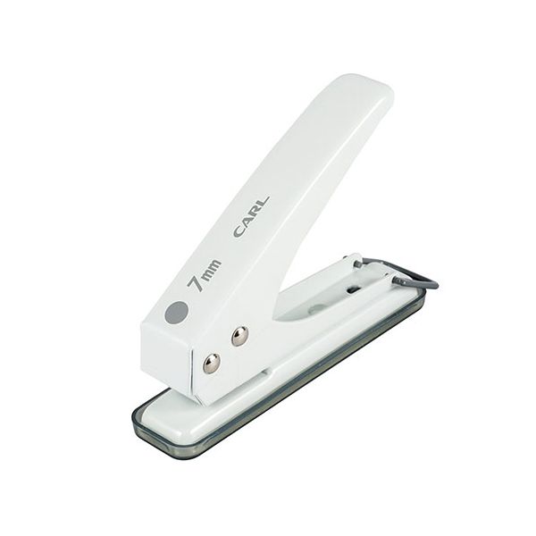 【まとめ】 1穴パンチ SD-170-W ホワイト 穴径7mm 【×2セット】[21]