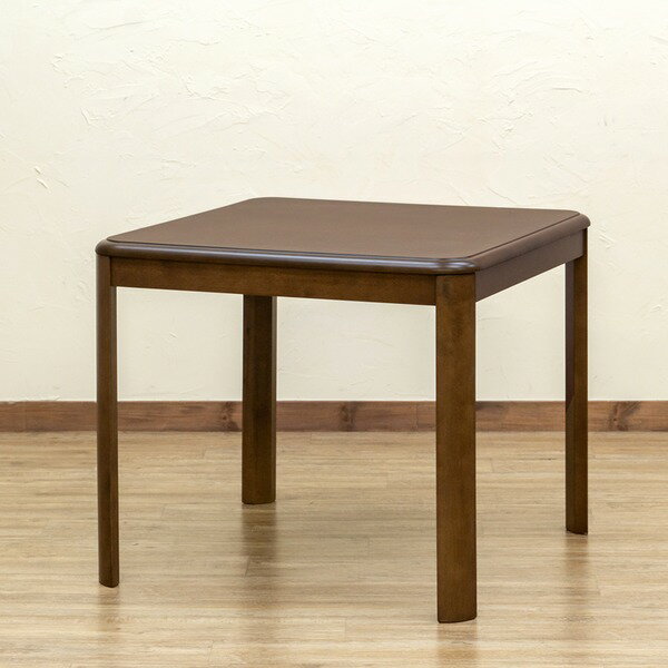 ダイニングコタツ 80×80cm 正方形 手元コントローラー ブラウン （BR） 組立品【代引不可】[21]