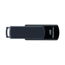楽天本家屋（まとめ）プリンストン USBフラッシュメモリー回転式キャップレス 4GB グレー/ブラック PFU-T3UT/4GA 1セット（10個）【×5セット】[21]