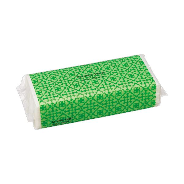 （まとめ） TANOSEEキッチンペーパー ダブルタイプ 100組 1パック 【×10セット】[21]