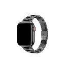 TF7 イージーアジャスト メタルバンド for Apple Watch 49／45／44／42mm ブラック TF72739[21]