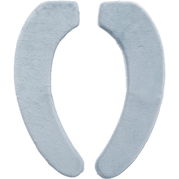 【2個セット】 ルックス コクーン 便座クッション ブルー[21]