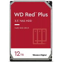 WESTERN DIGITAL WD Red Plusシリーズ 3.5インチ内蔵HDD NAS用 12TB 3年保証WD120EFBX 0718037-886190[21]