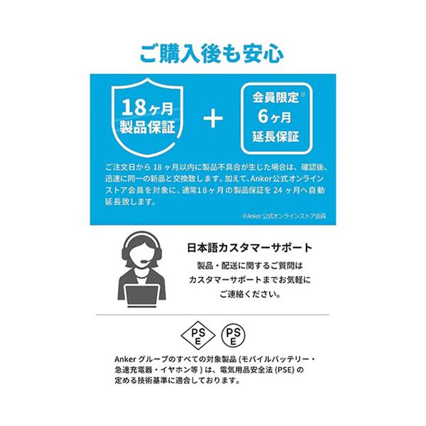 （まとめ） アンカージャパン ANKER 322 高耐久ナイロン USB-C＆USB-C ケーブル 1.8m ホワイト A81F6N21 1本 【×2セット】[21] 2