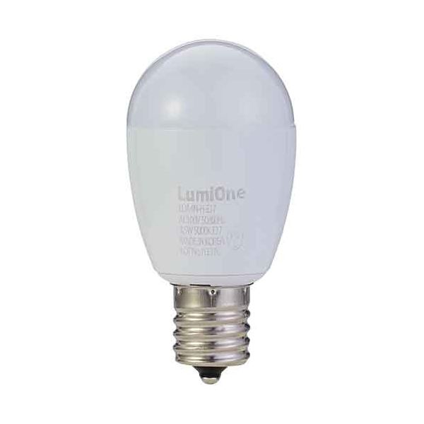 ■商品内容小形電球タイプのLED電球です●口金がE17のミニクリプトン形3.5Wの昼白色のLED電球です。■商品スペック口金タイプ：E17光色：昼白色全光束：450lm定格寿命：50000時間照射角度：140°色温度：5000K平均演色評価数：Ra90消費電力：3.5W寸法：外径35×長さ69.5mm質量：50g材質：バルブ:ポリカーボネート、メインボディ:アルミニウム、サブボディ:ポリカーボネート、口金:真鍮保証期間：5年■送料・配送についての注意事項●本商品の出荷目安は【1 - 5営業日　※土日・祝除く】となります。●お取り寄せ商品のため、稀にご注文入れ違い等により欠品・遅延となる場合がございます。●本商品は仕入元より配送となるため、沖縄・離島への配送はできません。