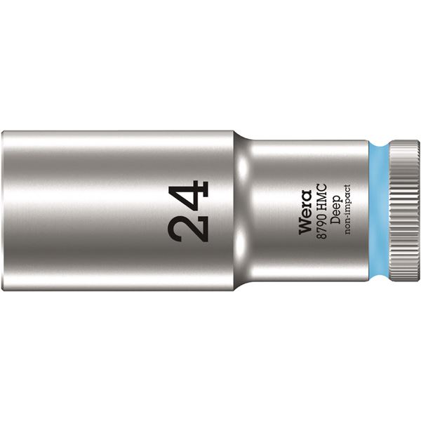 Rakuten - WERA ヴェラ 差込角1/2DR ZYKLOP ディープソケット サイズ24mm 全長83mm 004563 工具 ツール DIY 作業工具 道具[21]