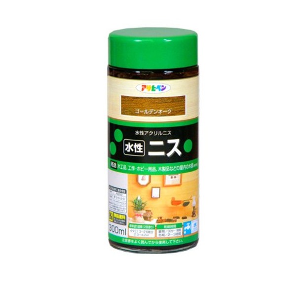 水性ニス ゴールデンオーク 300ML【3個セット】【代引不可】[21]