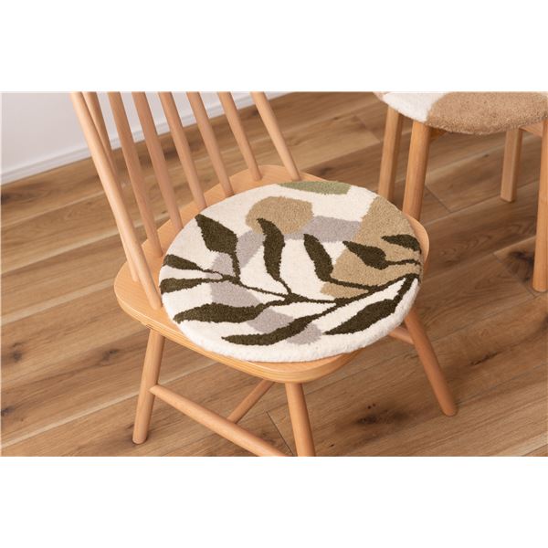 シートクッション ベージュ C 約 幅40×奥行40cm クッション 椅子クッション ベンチクッション スツールクッション[21] [3]