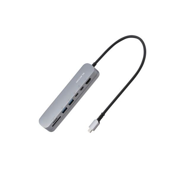 エレコム USB Type-Cデータポート/固定用台座付きドッキングステーション DST-C20SV[21] 2