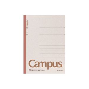 （まとめ）キャンパスノート A4 U罫 30枚 100冊[21]