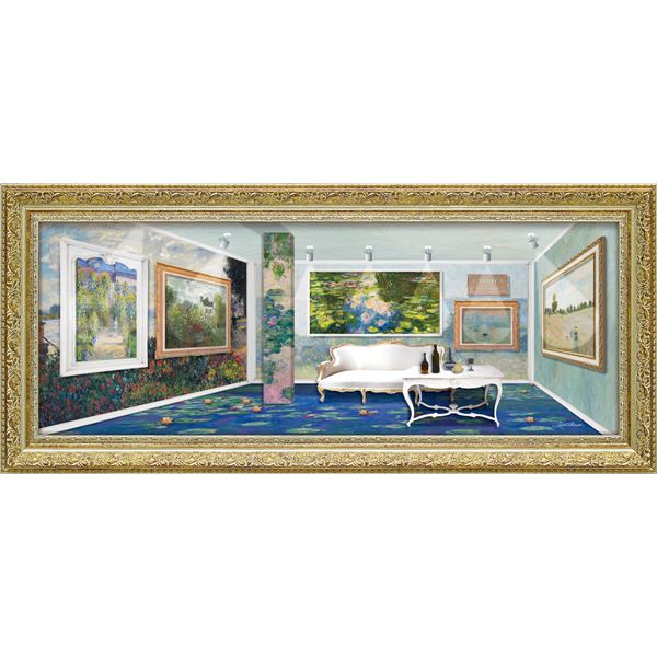 ユーパワー 白石創多 Gel加工 アートフレーム 「モネのアート ギャラリー」[21]