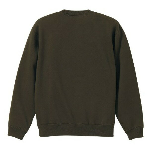 肌触りにこだわった「裏起毛」クールネックスウェットトレーナー CB5928 バーガンディー Lサイズ[21]