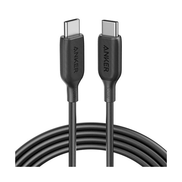 アンカージャパン ANKER PowerLine III USB-C＆USB-C 2.0 100W ケーブル 1.8m ブラックA8856011 1本[21]
