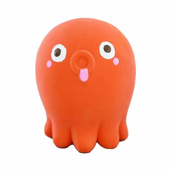 （まとめ） コロッとぷにぷにズーズー タコ （ペット用品・犬用） 【×3セット】[21]