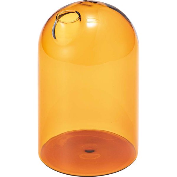 ガラスベース オレンジ （約W8×D8×H12.5cm） 完成品[21]