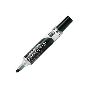 (業務用2セット) ぺんてる ホワイトボードマーカー ノックル 【中字丸芯/黒 10本入り】 直液タイプ EMWLM-A10[21]