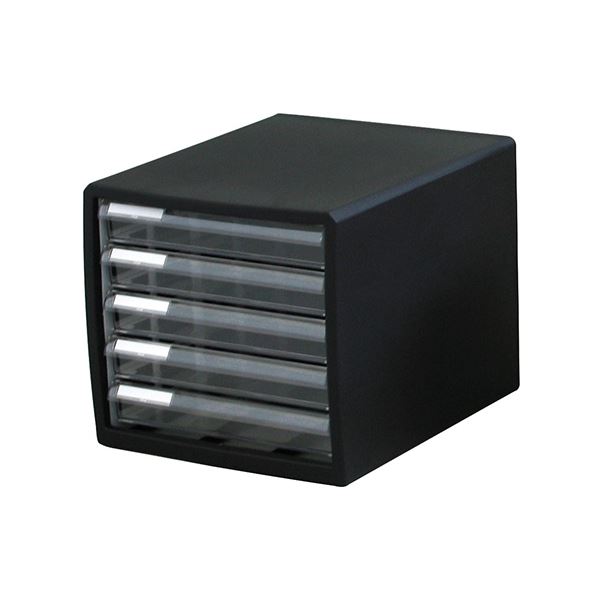 JEJ I.BEAM レターケースM5 浅5段 ブラック[21]