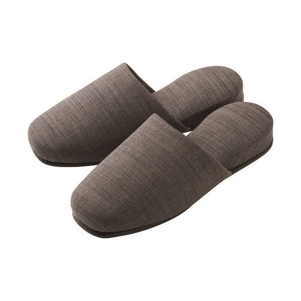 (まとめ) ファインスリッパ ダークグレー 6021 【×2セット】[21]