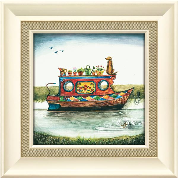 ユーパワー ジョー・ラム Gel加工 アートフレーム スクエア/Sサイズ 「アーチン」[21]