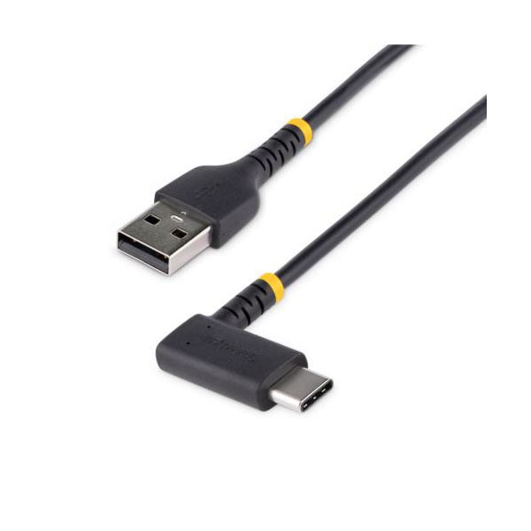 （まとめ） StarTech.com USBケーブル／USB A-USB C 2m／USB 2.0 R2ACR-2M-USB-CABLE1本 
