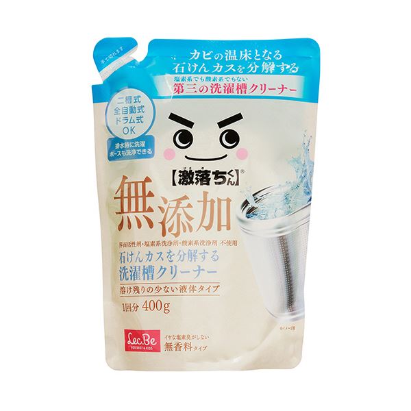 （まとめ） レック 激落ちくん石けんカスを分解する洗濯槽クリーナー 400g C00912 1個 【×2セット】[21]