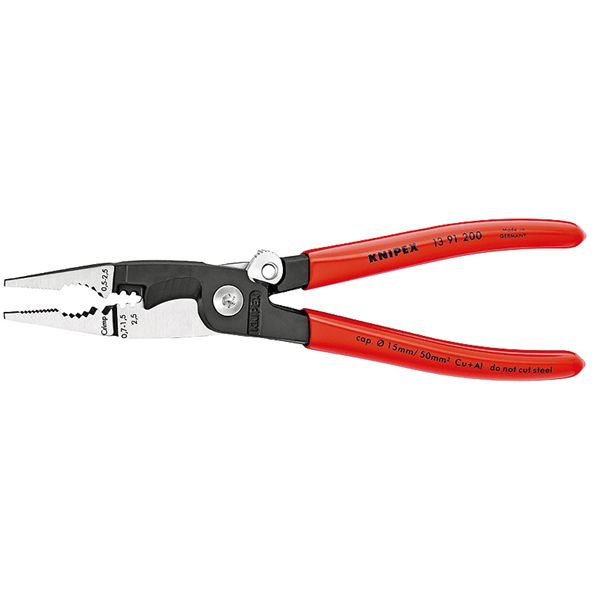 KNIPEX ˥ڥå 쥯ȥץ饤䡼 ץ饹åƥ ץ󥹥ץ Ĺ200mm 1391-200[21]