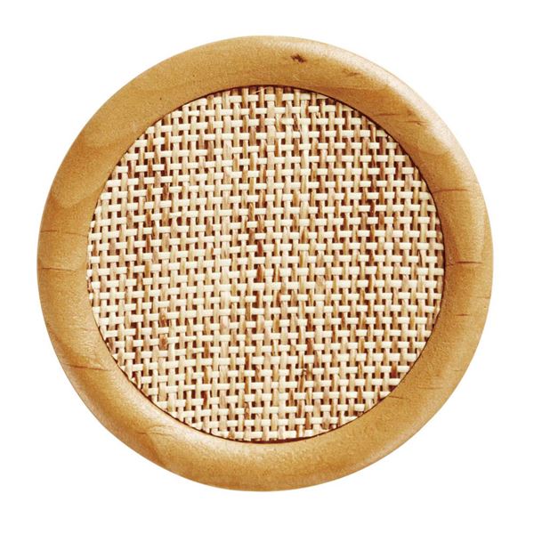 【5個セット】 トルネ ウッド コースター ネット丸 1個入 COS-49[21](3)
