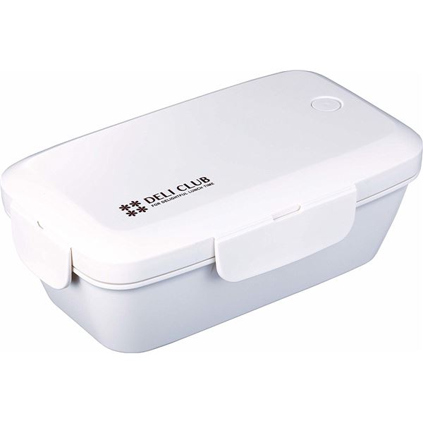 【2個セット】 アスベル デリクラブ ランチボックス 500ml TLB-510 ホワイト (弁当箱)[21]