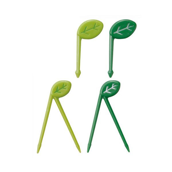 【10セット】 トルネ はっぱのピック 10本入 P-2759X10[21]