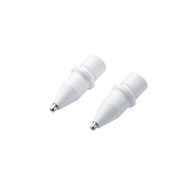 エレコム ApplePencil専用交換ペン先/第1・第2世代両対応/金属製/極細/視差改善モデル/1mm/2個入り P-TIPAP02[21]