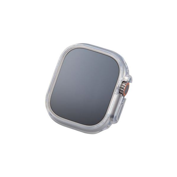 エレコム Apple Watch 49mm用ソフトバンパー AW-22CBPUCR クリア[21]