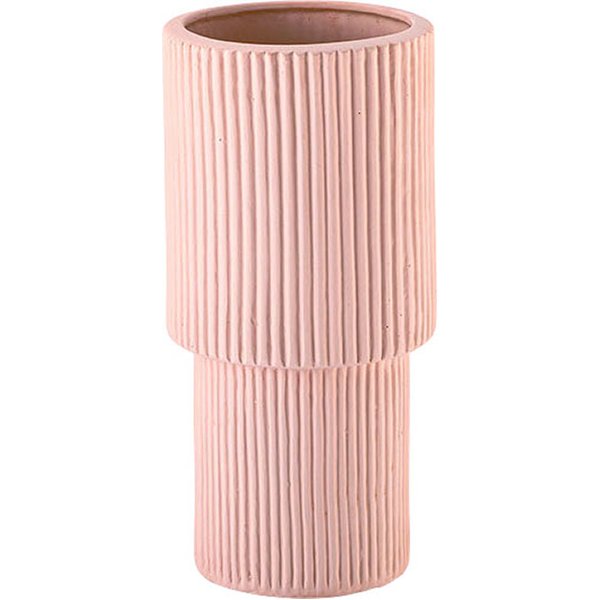 アンブレラ ラック 傘立て 幅18.5×奥行18.5×高さ36cm ペールオレンジ 陶器 アンブレラスタンド 玄関雑貨 インテリア雑貨[21]