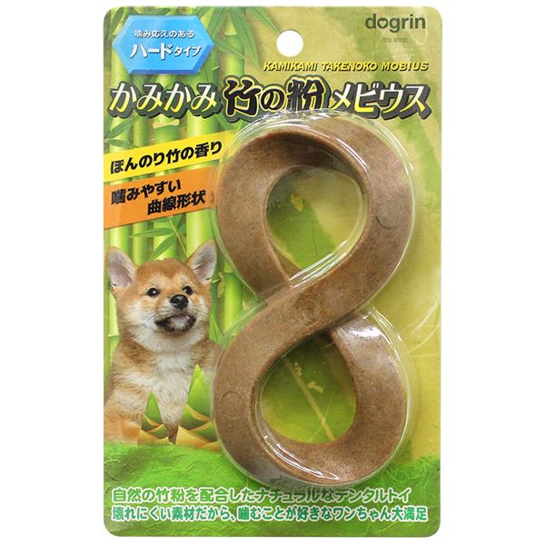 （まとめ）かみかみ 竹の粉 メビウス【×3セット】 (犬用玩具)[21]