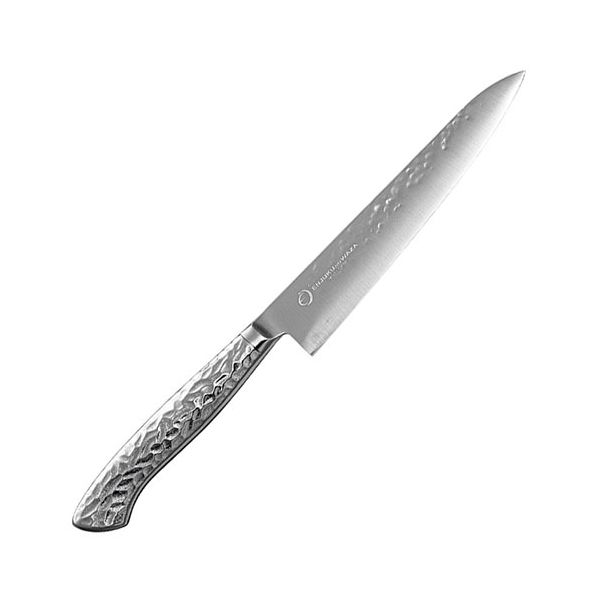 よこやま 燕熟の技 オールステンレス槌目ペティナイフ(刃渡り15cm) EJRK-2001[21]