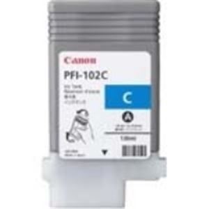 CANON - Canon キヤノン インクカートリッジ 純正 【PFI-102C】 シアン(青)[21]