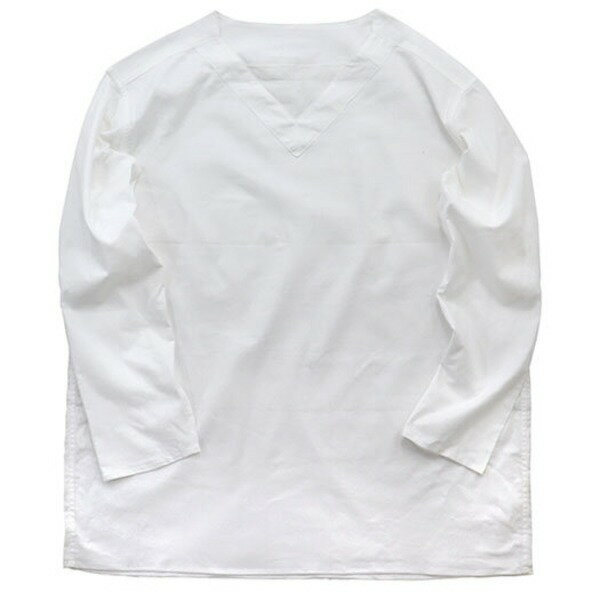 ロシア軍 放出 スリーピングシャツ 50 ホワイト 未使用 デットストック 綿 プルオーバーシャツ 肌触り ミリタリーウェア 軍モノ[21]