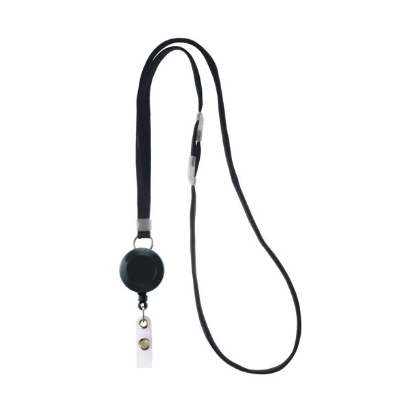 ソニック リール式吊下げひも スタンダード バラ 黒 NF-958-D 1セット（5本）[21]