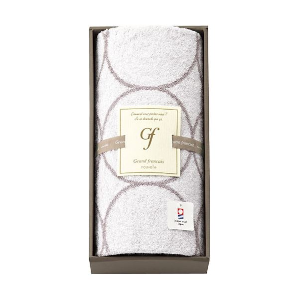 グランフランセヌーベル 今治タオル バスタオル ホワイト 60×120cm L9031546[21]