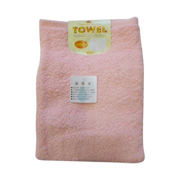 【5セット】 犬飼タオル 高吸水バスタオル1枚組 ピンク 1000-132PIX5[21]