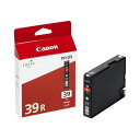 （まとめ） キヤノン Canon インクタンク PGI-39R レッド 4866B001 1個 【×3セット】 [21]